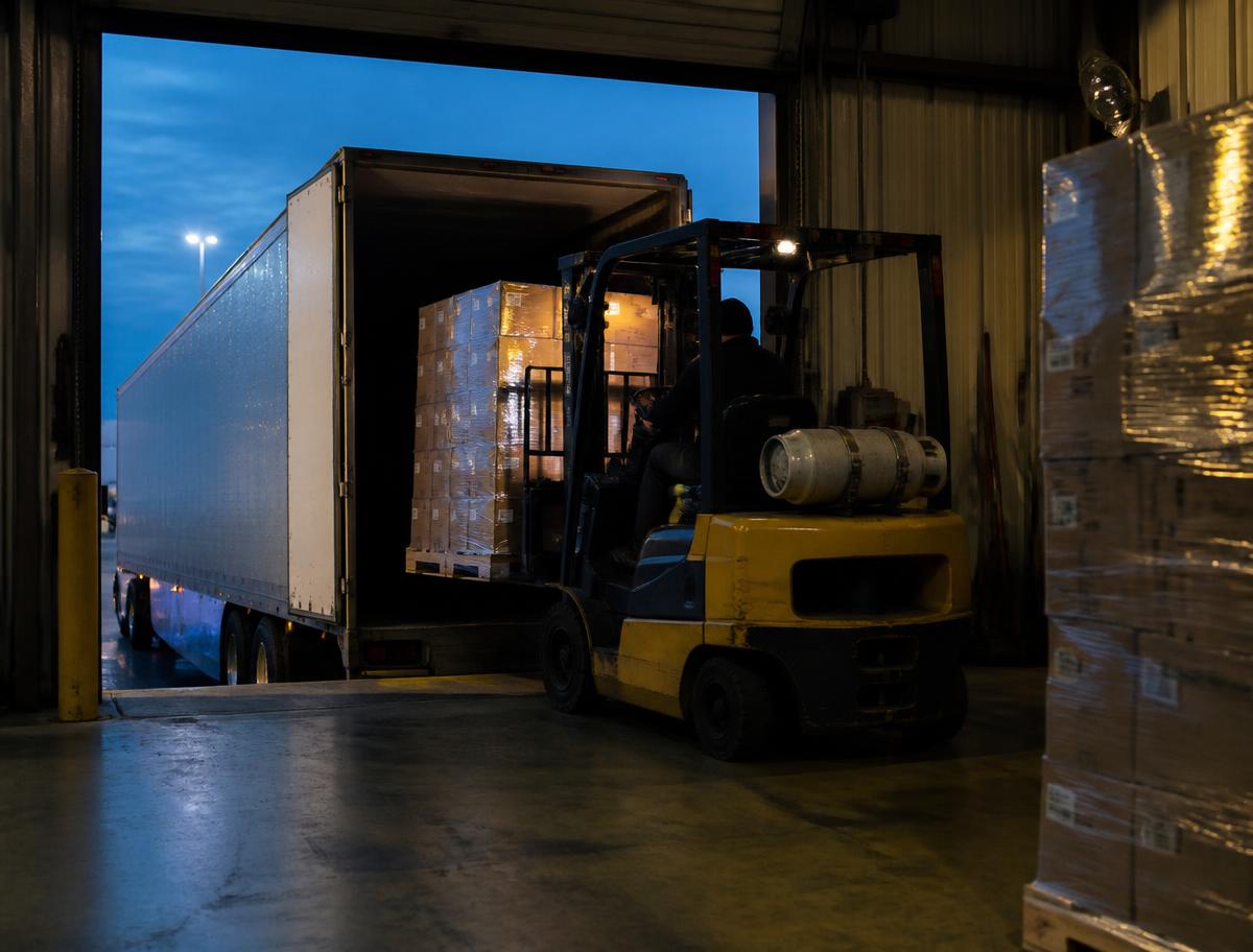 Dry Van Freight freight operations
